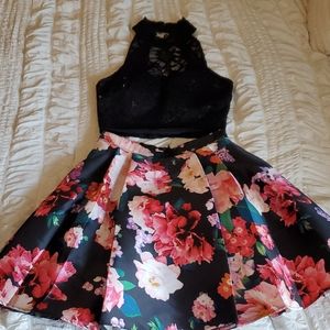 B.Darlin 2-Piece Jr. Formal Dress